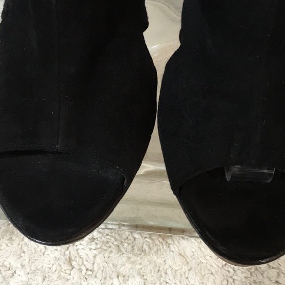 Marni black suede wedge platform heels - Picture 4 of 8